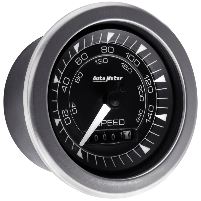 Autometer Chrono 3-3/8in 160MPH Electric Programmable Speedometer Gauge-thumbmail-2