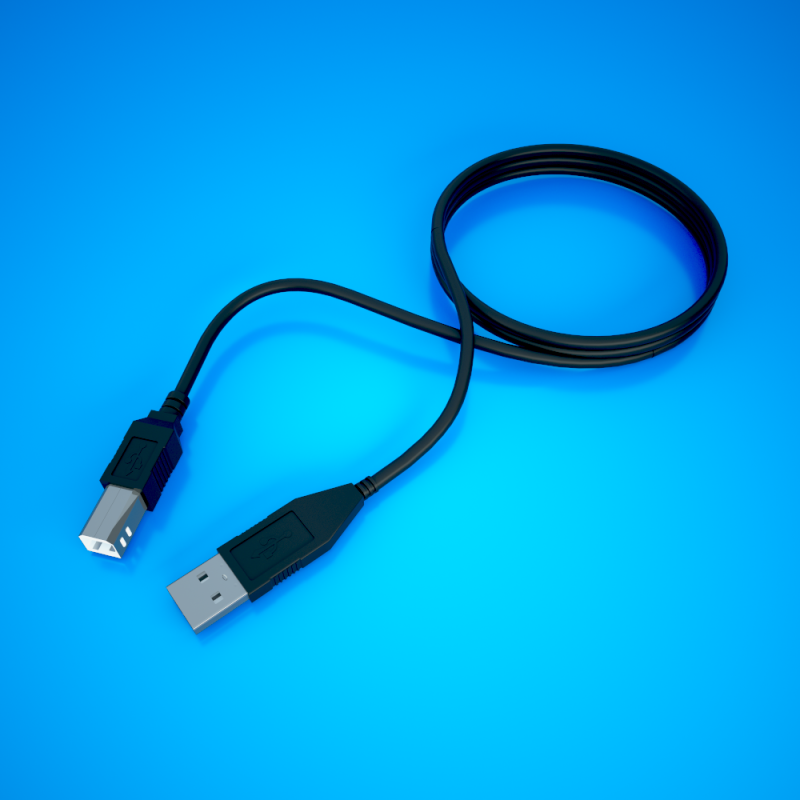 HPT USB 2.0 Cable - 6ft A to B-thumbmail-1