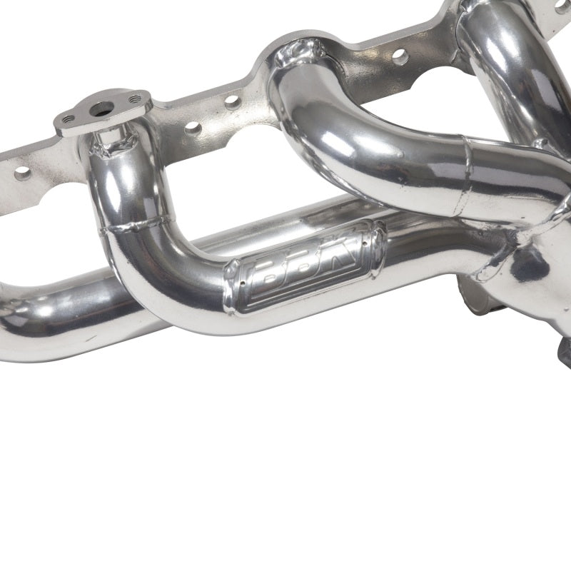 BBK 99-04 GM Truck SUV 4.8 5.3 Shorty Tuned Length Exhaust Headers - 1-3/4 Silver Ceramic-thumbmail-5