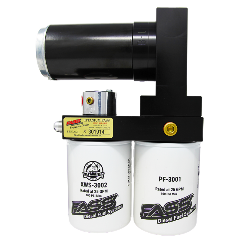 FASS 01-16 GM 2500/3500 Duramax 250gph/8-10psi Titanium Fuel Air Separation System TS C10 250G-thumbmail-1