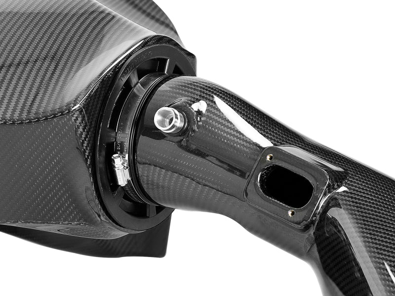 aFe Black Series Carbon Fiber CAIS w/Pro 5R Filter 16-18 BMW M2 (F87) L6-3.0L-thumbmail-2