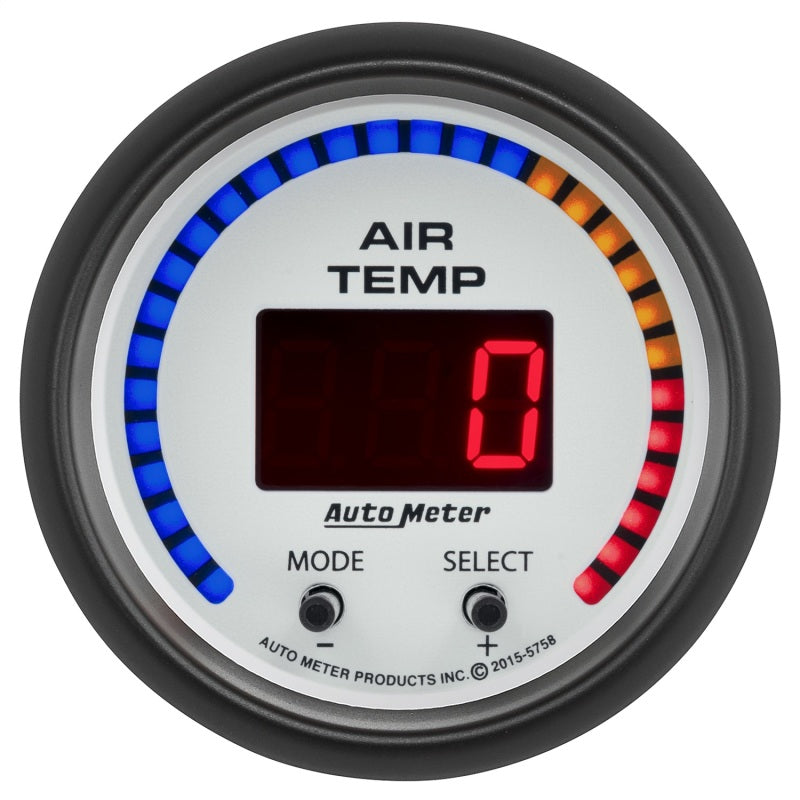 Autometer Phantom 2-1/16in 0-300 Degree F Digital Dual Air Temp Gauge-thumbmail-2