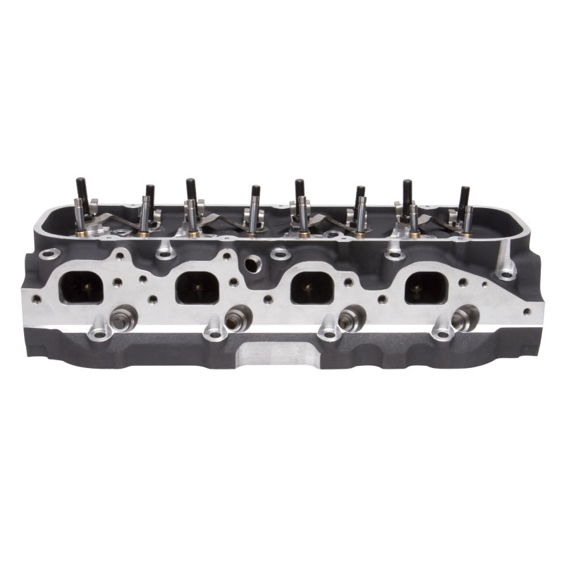 Edelbrock Single Marine BBC Rect Port Head w/ Valves-thumbmail-4