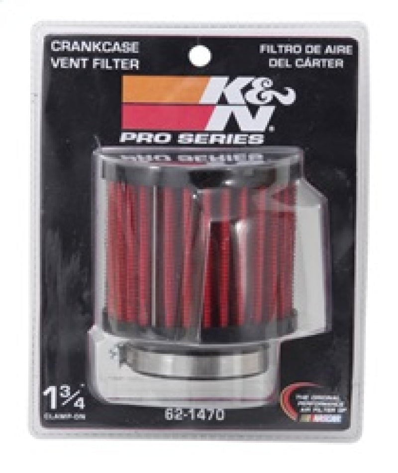 K&N 1.75 inch Vent 3 inch D 2.5 inch H Air Filter - Rubber Top-thumbmail-6