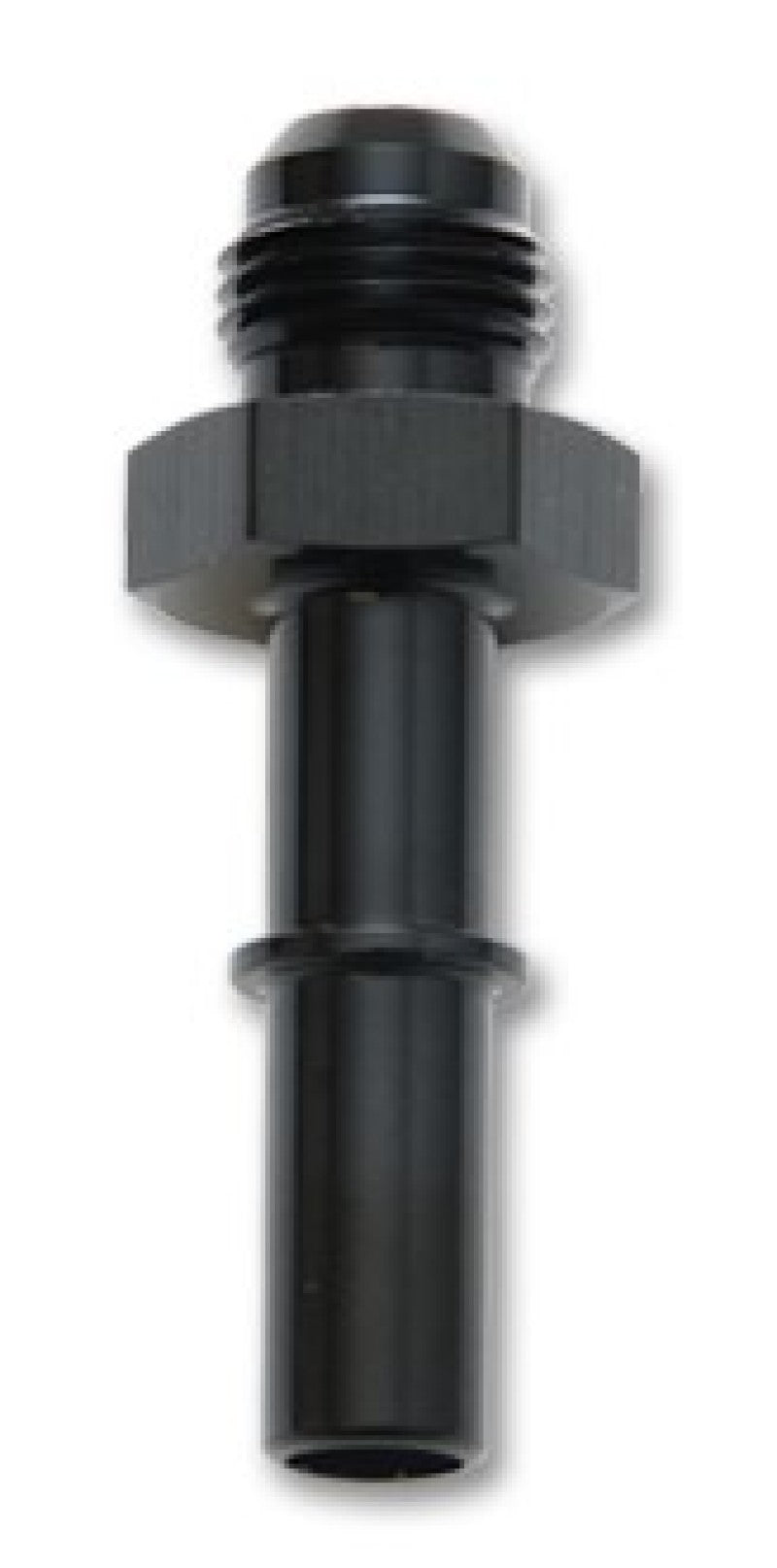 Vibrant -8AN to 5/16in Quick Connect Push On EFI Adapter Fitting - Black-thumbmail-2