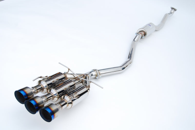 Invidia 17+ Honda Civic SI Coupe Gemini Triple Titanium Tip Cat-back Exhaust-thumbmail-1