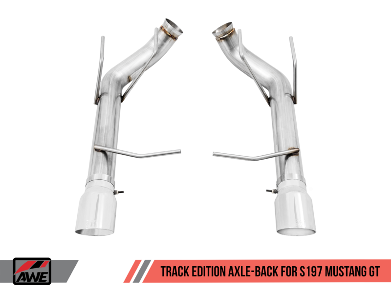 AWE Tuning S197 Mustang GT Axle-back Exhaust - Track Edition (Chrome Silver Tips)-thumbmail-5