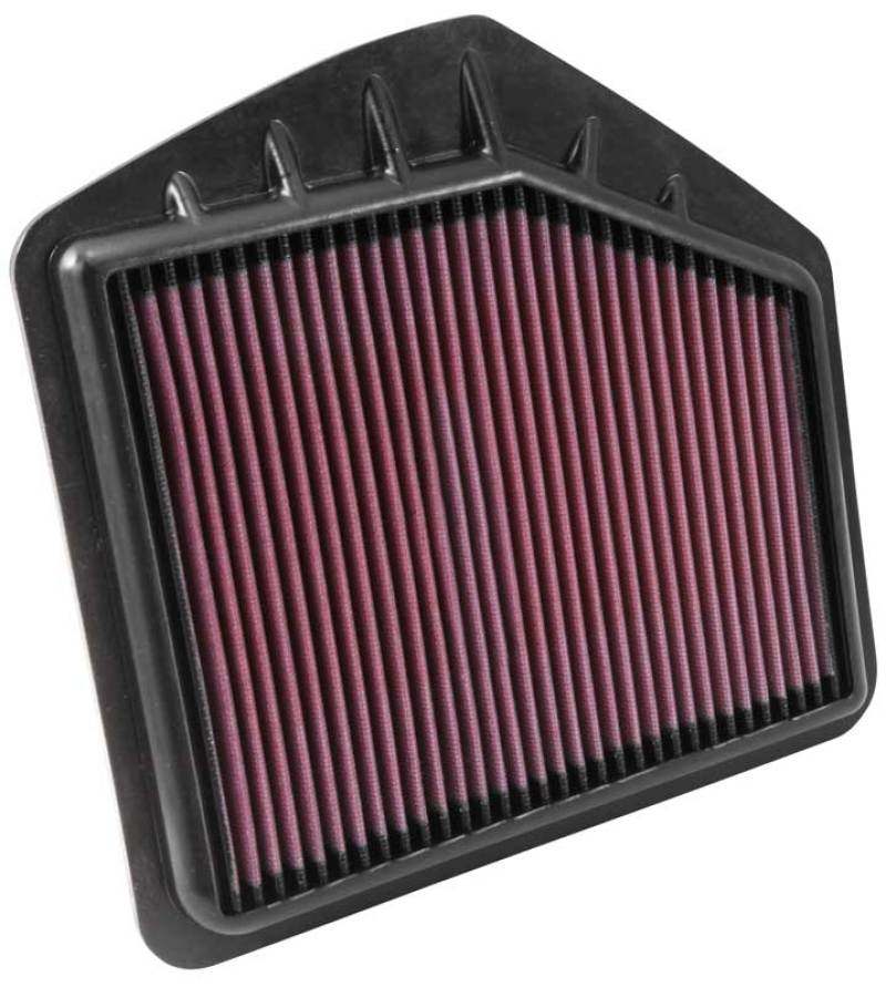 K&N Replacement Panel Air Filter for 2015 Hyundai Genesis Sedan 5.0L V8 (Left)-thumbmail-1