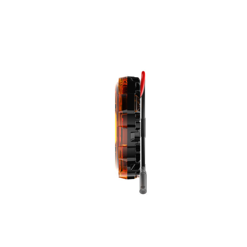 KC HiLiTES Cyclone V2 2.2in. LED Accessory Light 5w Flood Beam (Single) - Amber Lens-thumbmail-5