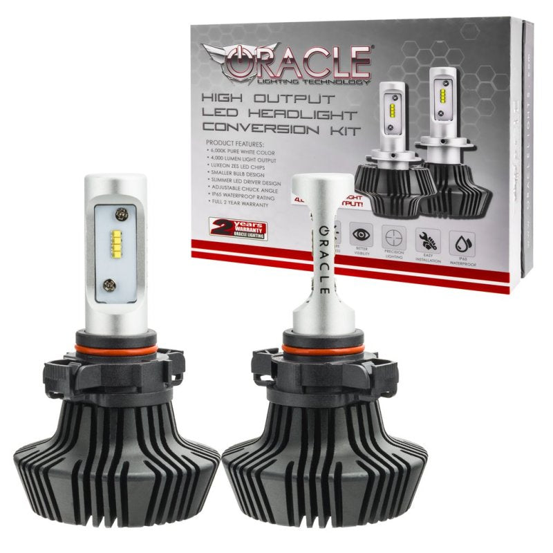 Oracle 52 4000 Lumen LED Headlight Bulbs (Pair) - 6000K-thumbmail-2
