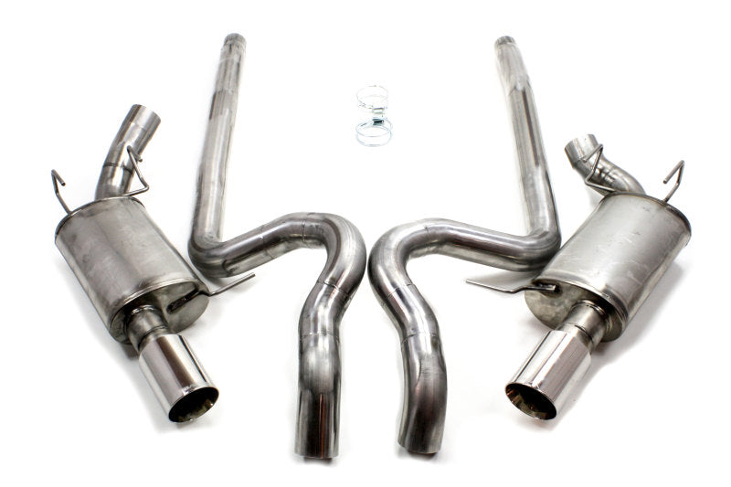 JBA 11-14 Ford Mustang GT/GT500 5.0L/5.4L/5.8L 409SS Dual Rear Exit Cat-Back Exhaust-thumbmail-1
