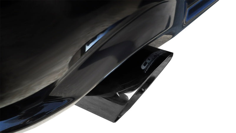 Corsa 05-10 Ford Mustang Shelby GT500 5.4L V8 Black Xtreme Axle-Back Exhaust-thumbmail-2