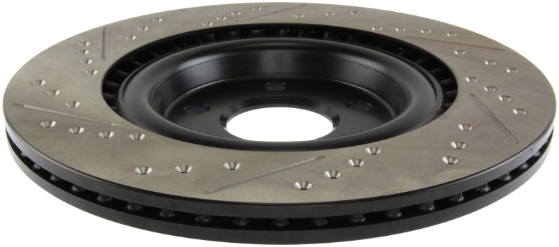 StopTech Slotted & Drilled Sport Brake Rotor-thumbmail-1