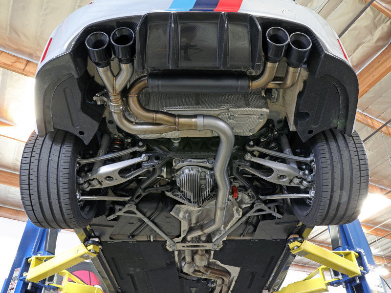 aFe MACHForce XP Exhausts Cat-Back SS 19-21 BMW M2 Competition L6-3.0L w/Black Tips-thumbmail-2