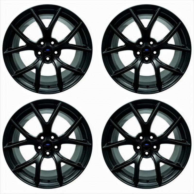 Ford Racing 15-20 Mustang19x9.5in & 19x10in Wheel Kit w/TPMS - Matte Black-thumbmail-1