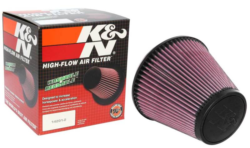 K&N Universal Air Filter 6in Flange / 7-1/2in Base / 4-1/2in Top / 6-1/2in Height-thumbmail-3