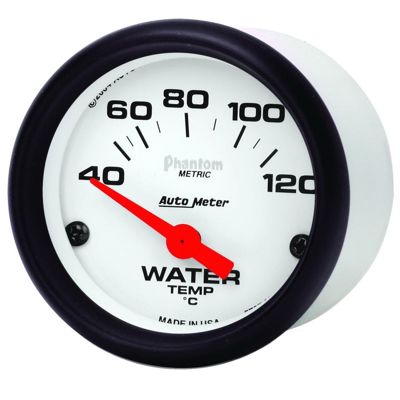 Autometer Phantom 52mm 40-120 Deg C Electronic Water Temp Gauge-thumbmail-2