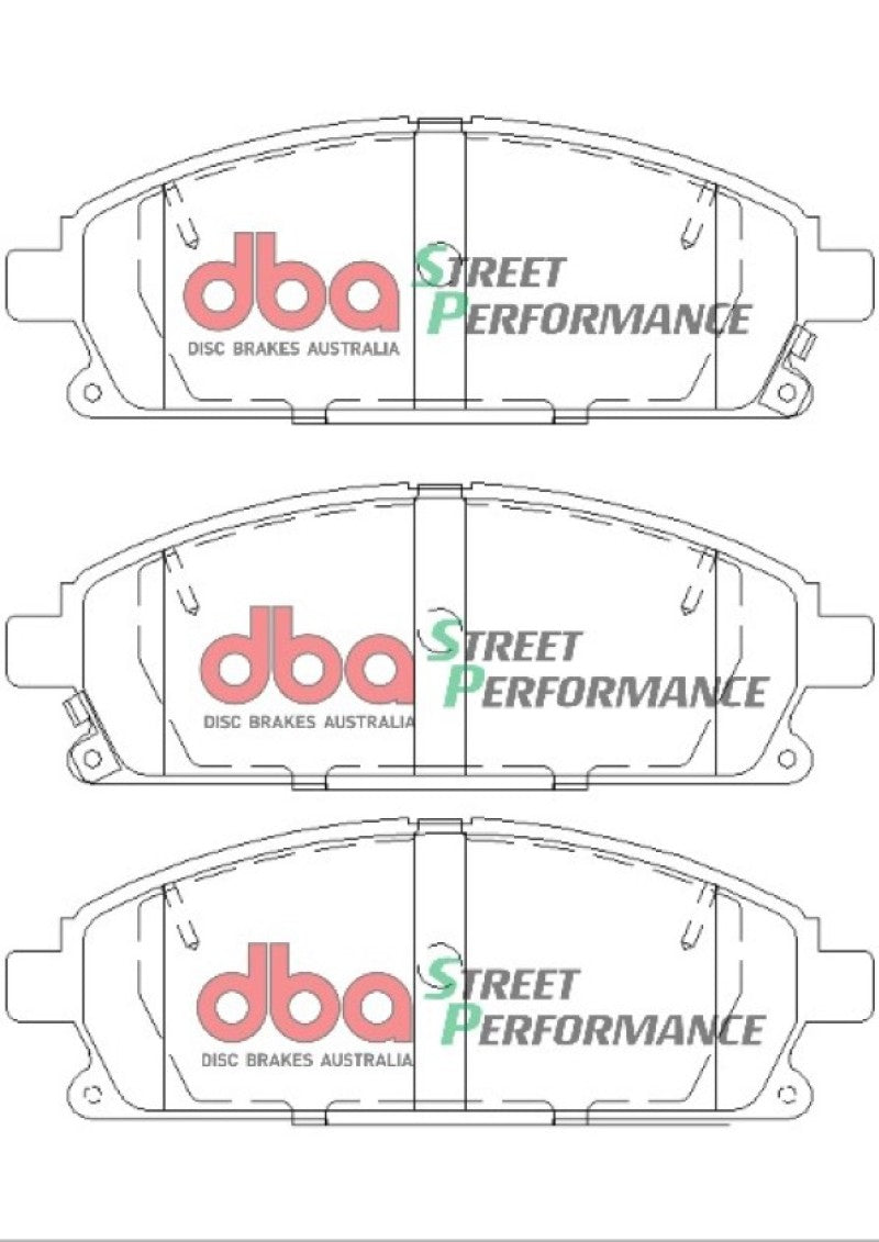 DBA 96-04 Nissan Pathfinder SP500 Front Brake Pads-thumbmail-3