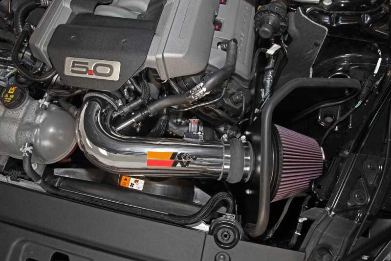 K&N 2015 Ford Mustang GT 5.0L V8 Typhoon Intake Kit-thumbmail-3