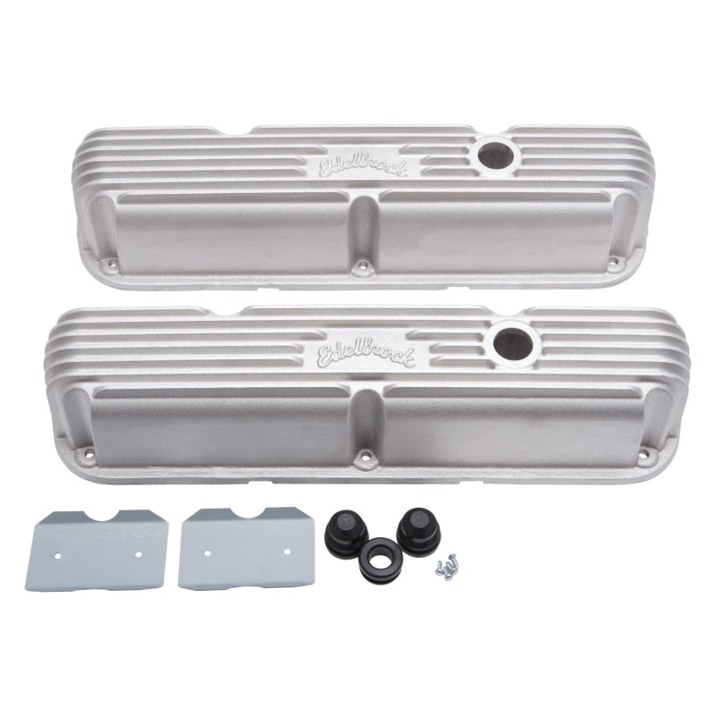 Edelbrock Valve Cover Classic Series Chrysler La 318-340-360 CI V8 Satin-thumbmail-1