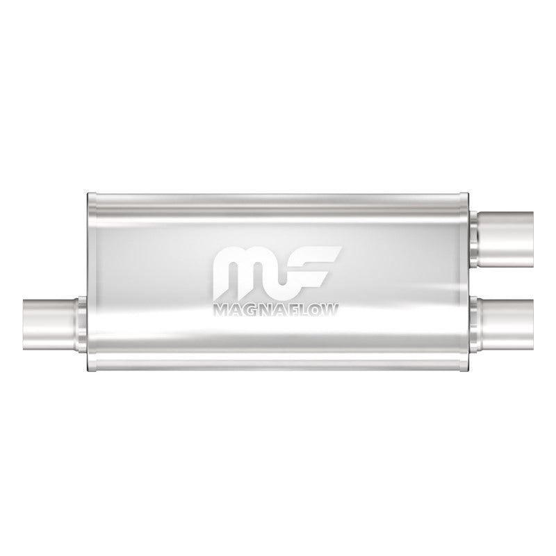 MagnaFlow Muffler Mag SS 18X5X8 2.5X2.5/2.5 O-thumbmail-1