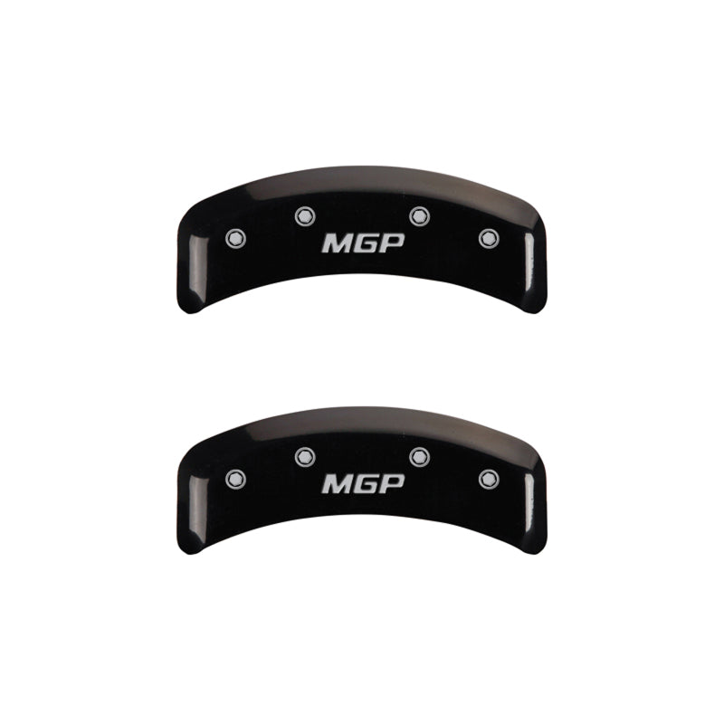 MGP 4 Caliper Covers Engraved Front & Rear MGP Black finish silver ch-thumbmail-4