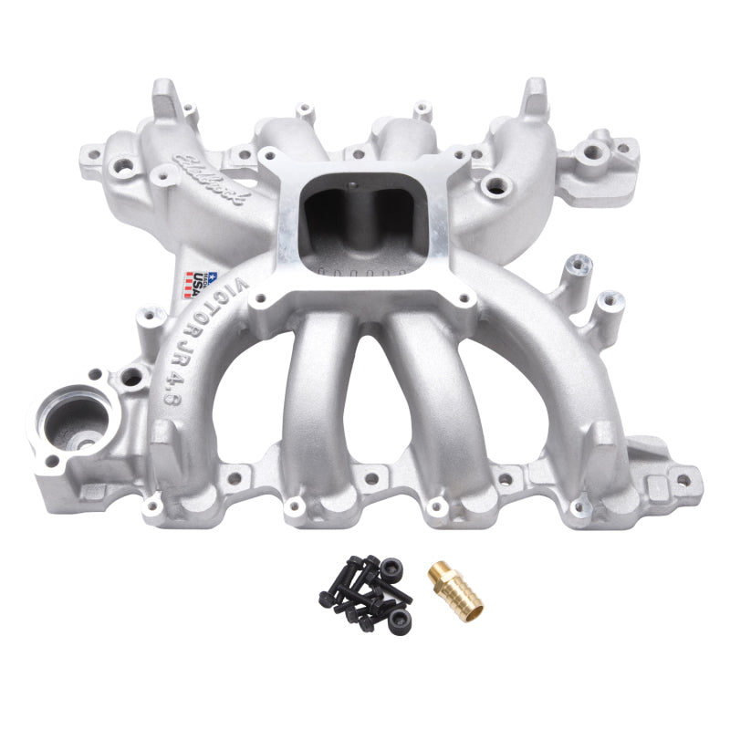 Edelbrock Victor Jr Ford for 4 6L Engines Manifold Only-thumbmail-1