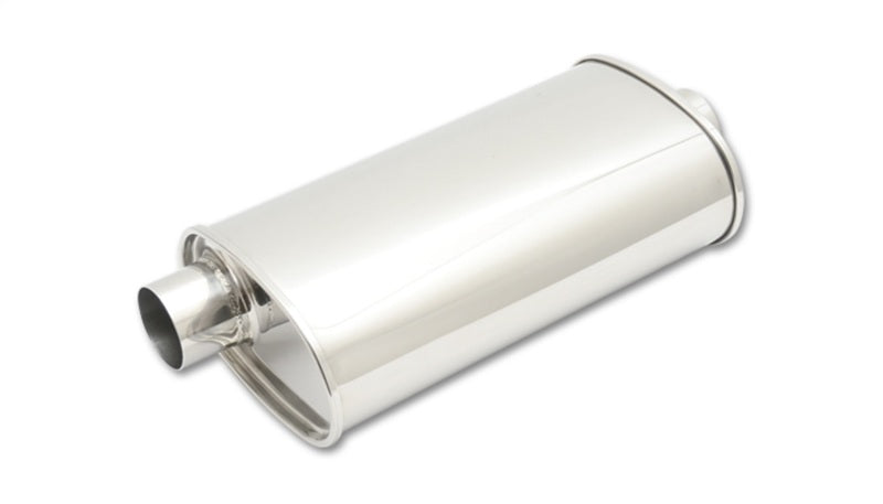Vibrant StreetPower Oval Muff 5in x 9in x 15in long body 2.25in in I.D. x 2.25in out Offset-Center-thumbmail-1
