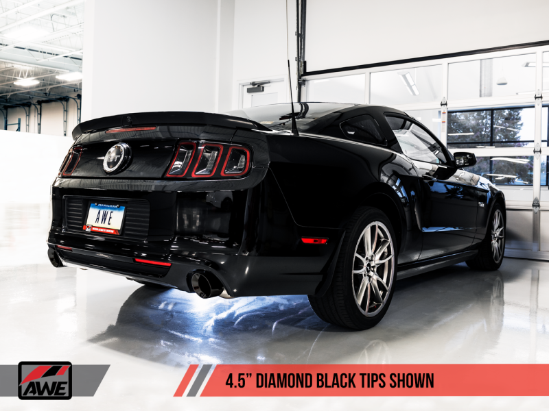 AWE Tuning S197 Mustang GT Axle-back Exhaust - Touring Edition (Diamond Black Tips)-thumbmail-4