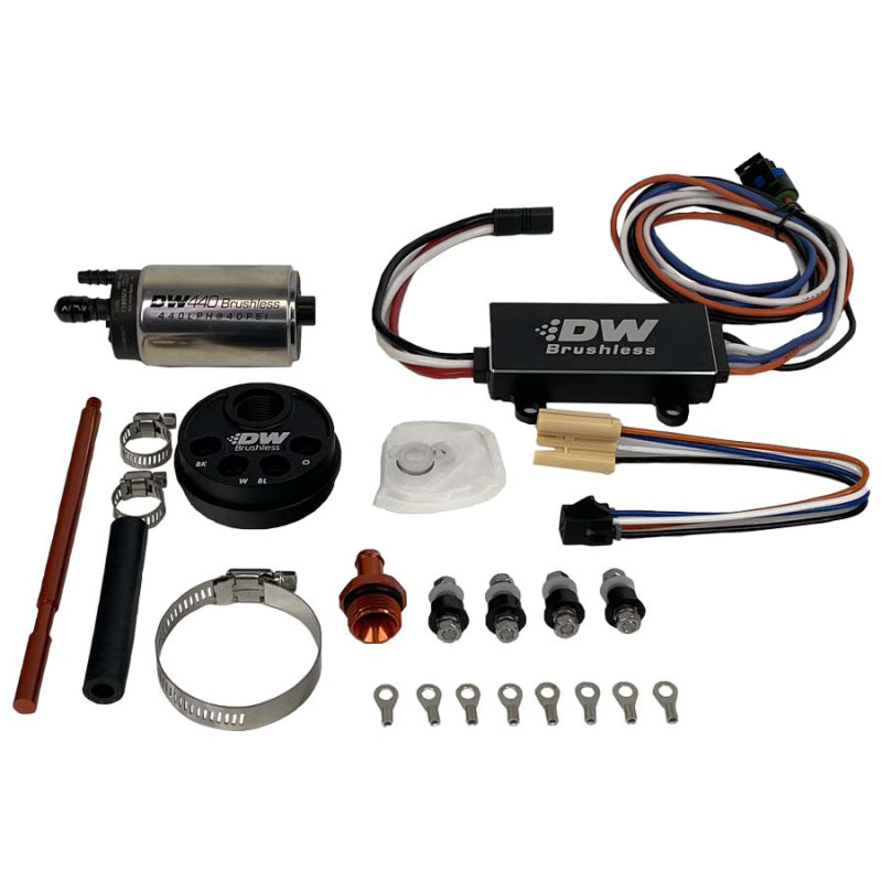 DeatschWerks 3.5L Module Surge Tank In-Tank Pump Adapter w/ DW440 Brushless & Controller 440lph Pump-thumbmail-2