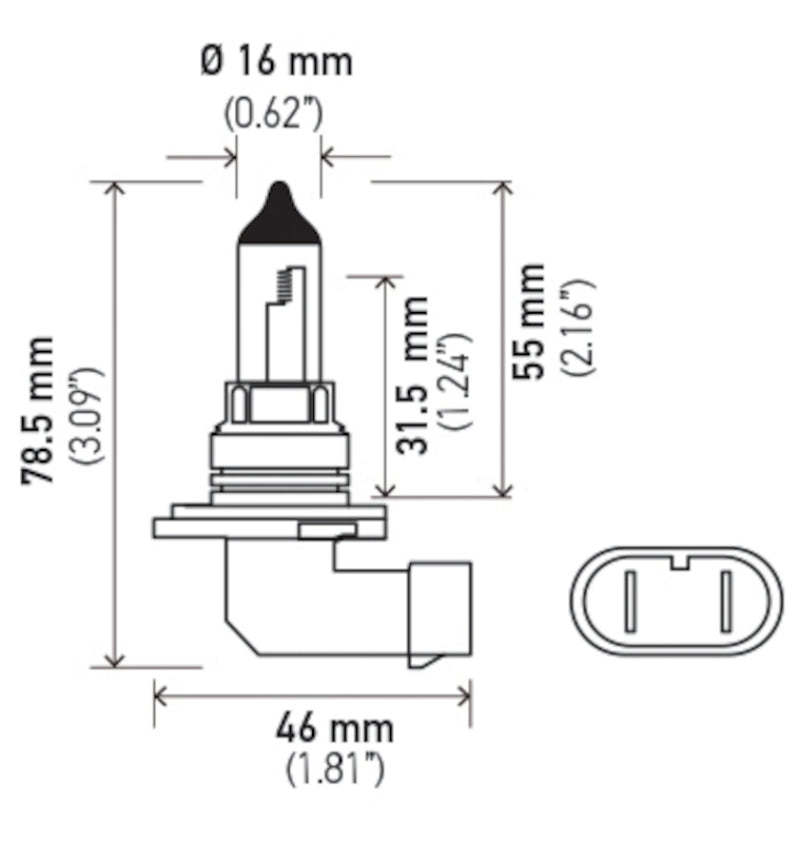 Hella Bulb 9006 12V 55W P22D T4 +50-thumbmail-4