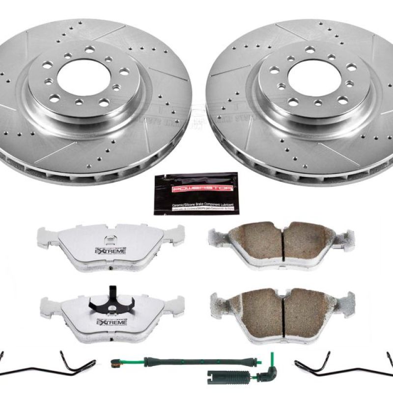 Power Stop 01-06 BMW M3 Front Z26 Street Warrior Brake Kit-thumbmail-1