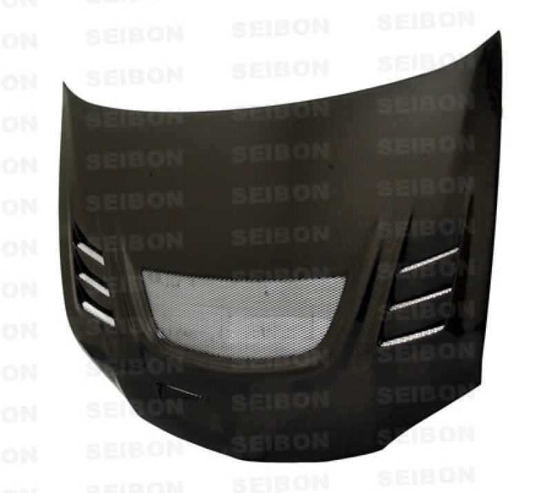 Seibon 03-07 Mitsubishi Evo 8 & 9 CW Carbon Fiber Hood-thumbmail-1