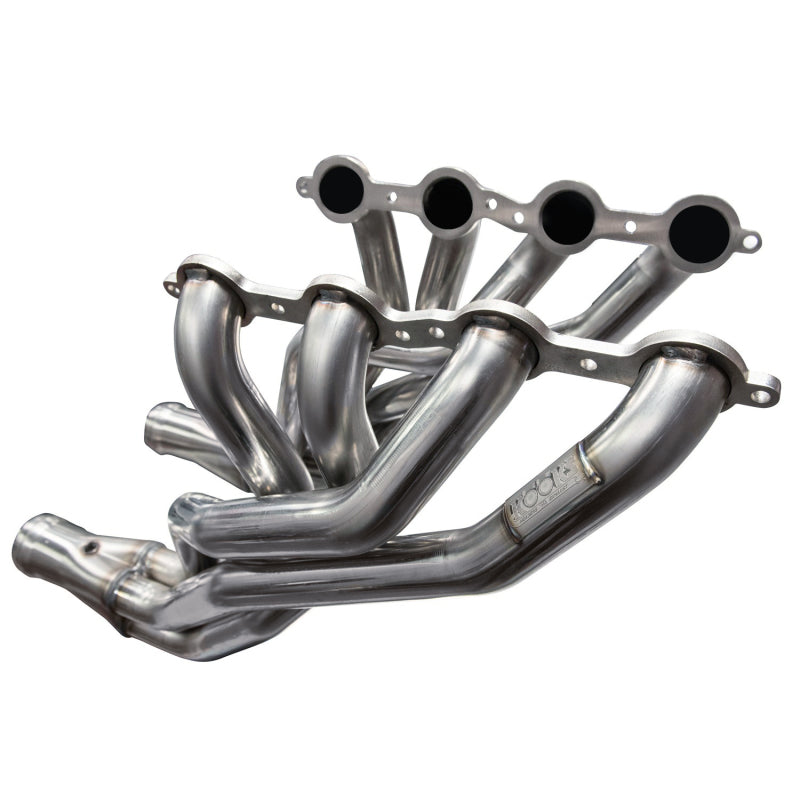 Kooks 2015 Chevy Camaro Z28 1 7/8in x 3in SS LT Headers w/ Green Catted Connection Pipes