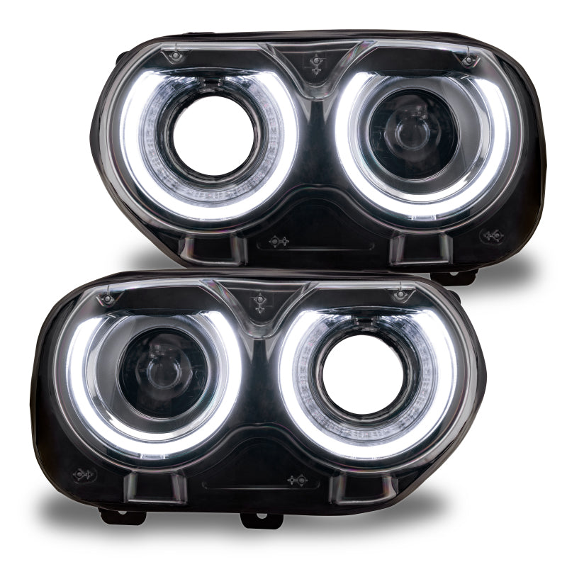 Oracle 15-21 Dodge Challenger RGB+W Headlight DRL Upgrade Kit - ColorSHIFT 2-thumbmail-3