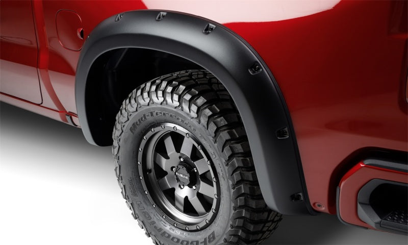 Bushwacker 17-20 Chevrolet Colorado (5ft. Bed) Forge Style Flares 4pc - Black-thumbmail-4