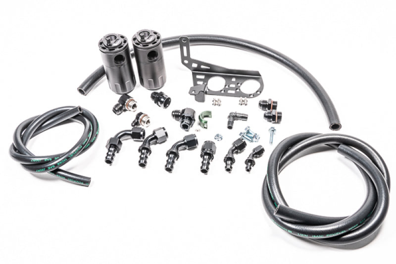 Radium Engineering Dual Catch Can Kit Gallardo LP Fluid Lock-thumbmail-1
