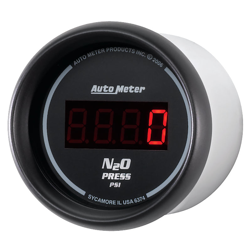 Autometer Z Series 52mm Digital 0-1600 PSI Nitrous Pressure Gauge-thumbmail-2