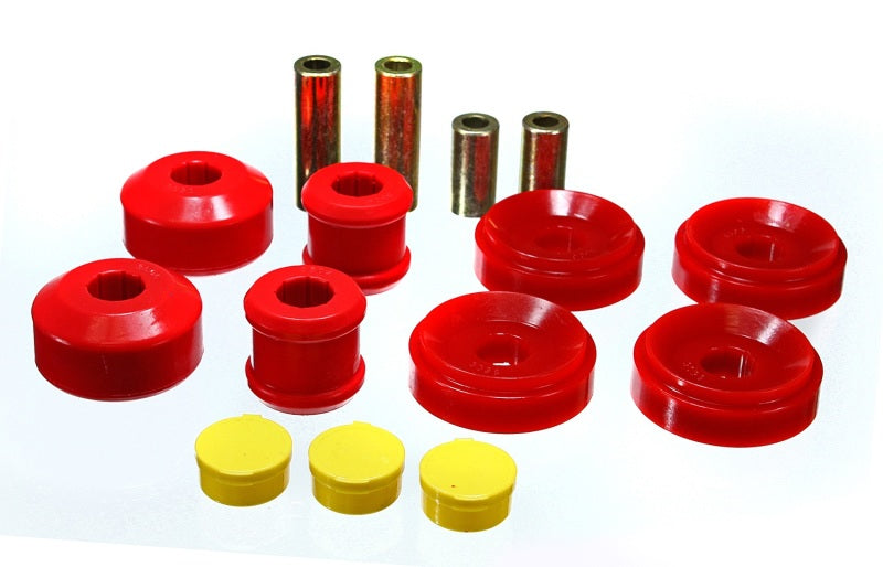 Energy Suspension 10 Chevy Camaro Red Front End Control Arm Bushing Set-thumbmail-1
