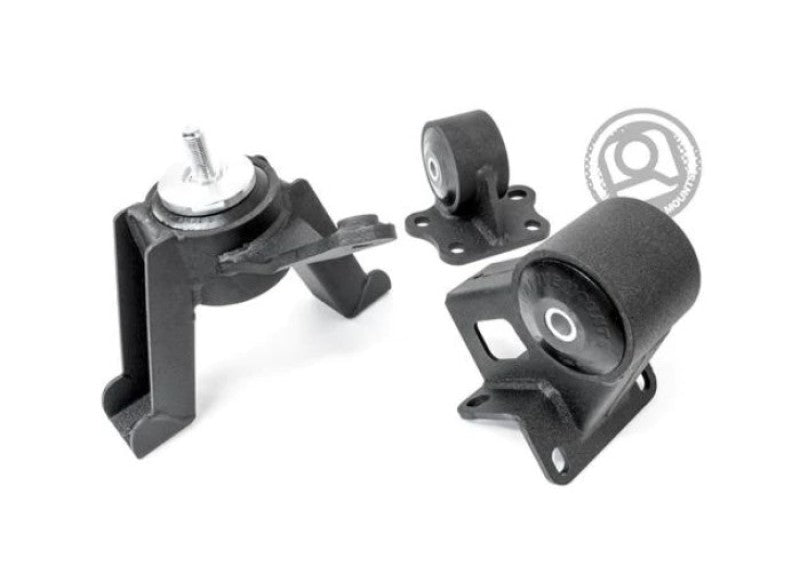 Innovative 00-05 Toyota MR2 Spyder 1ZZ Black Steel Mounts 85A Bushings (No Front Mount)-thumbmail-1