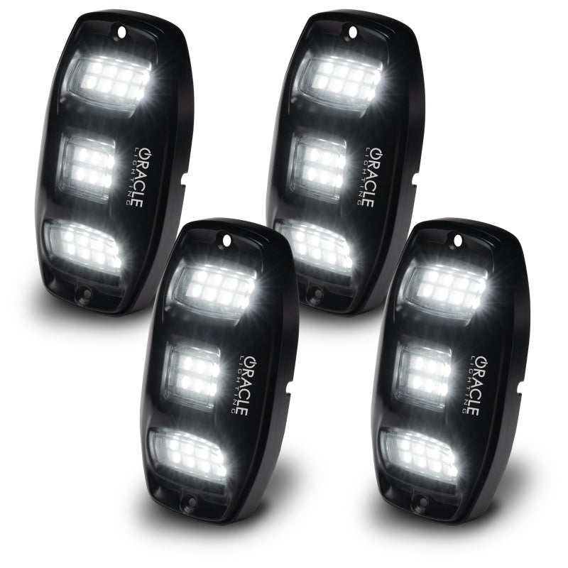 Oracle Underbody  RGB+W Wheel Well Rock Light Kit - 4 PCS - ColorSHIFT-thumbmail-2