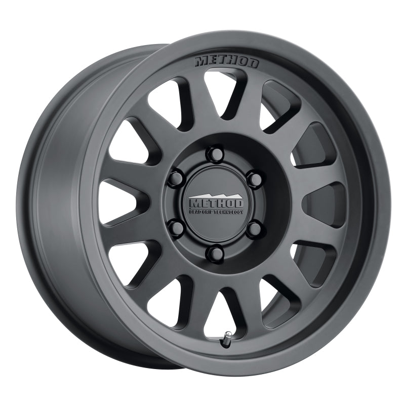 Method MR704 17x8.5 0mm Offset 8x170 130.81mm CB Matte Black Wheel-thumbmail-2