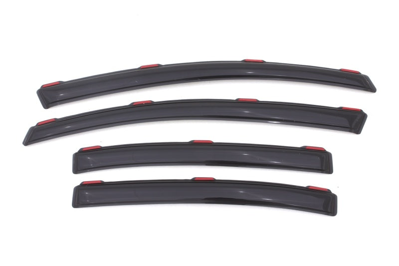 AVS 12-15 Honda Civic Ventvisor In-Channel Front & Rear Window Deflectors 4pc - Smoke-thumbmail-14