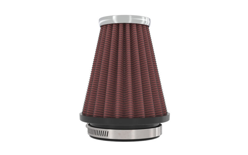 K&N Universal Chrome Filter 2.25 Inch Flange / 3.5 Inch Base / 2 Inch Top / 4 Inch Height-thumbmail-6