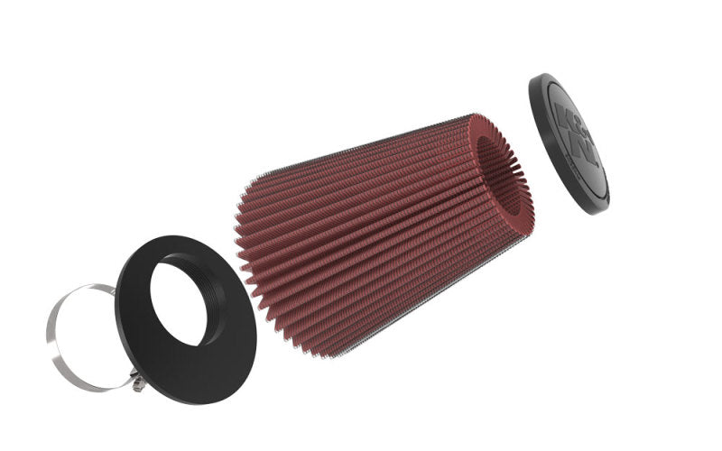 K&N Universal Rubber Filter 3.25 inch FLG / 5.75 inch Bottom / 3.5 inch Top / 6.6875 inch Height-thumbmail-3