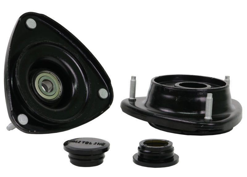 Whiteline 04-07 Subaru WRX/STi / 98-02 Subaru Forester Front Upper Strut Mounts - Offset Assembly-thumbmail-2