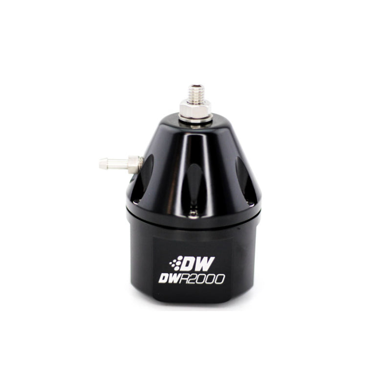 DeatschWerks DWR2000 Adjustable Fuel Pressure Regulator - Black-thumbmail-1