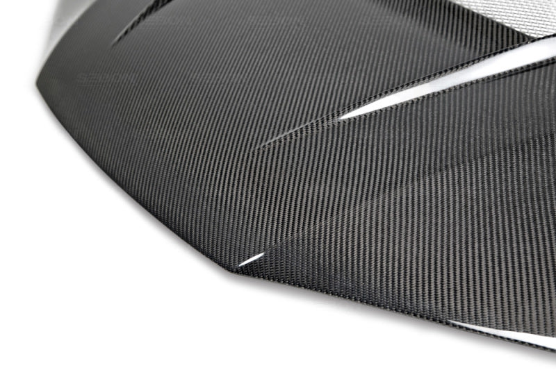 Seibon 14-15 Honda Civic 2dr VSII-Style Carbon Fiber Hood-thumbmail-1