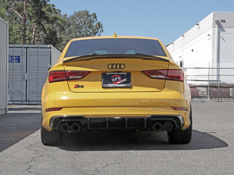 aFe MACHForce XP 3in-2.5in 304SS Exhaust Cat-Back 15-20 Audi S3 L4-2.0L (t) - Carbon Tips-thumbmail-3