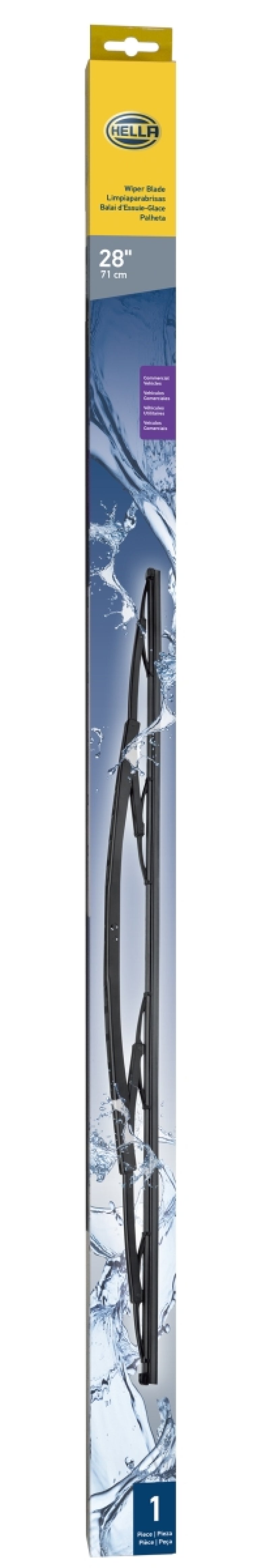 Hella Commercial Wiper Blade 28in - Single-thumbmail-7